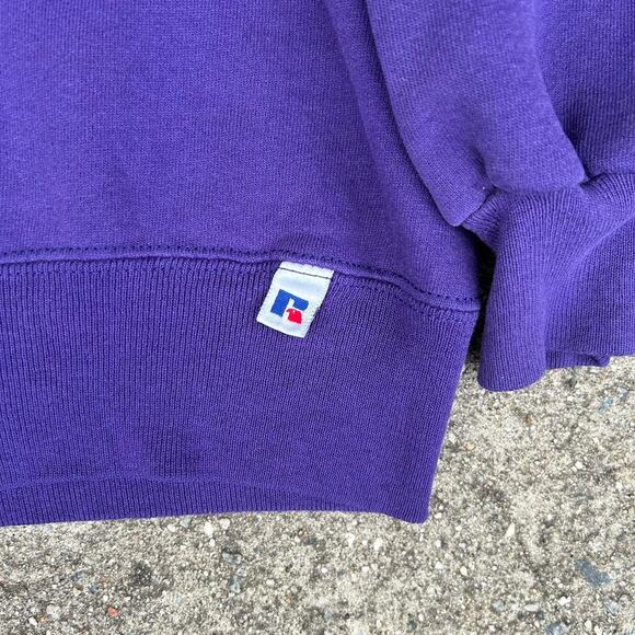 Vintage ECU Russell East Carolina Pirates sweatshirt crewneck size large - Picture 4 of 6